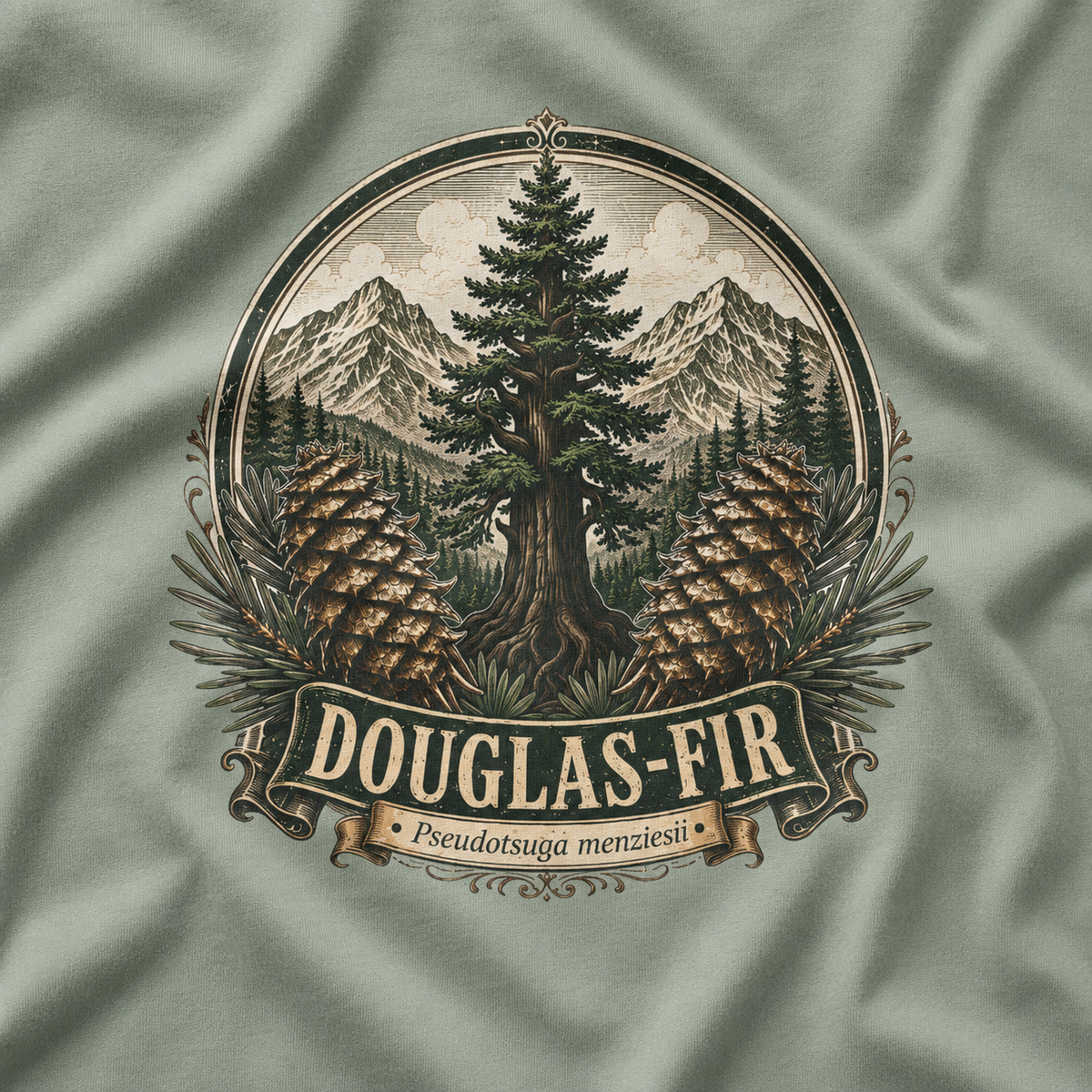 Douglas-Fir, Pseudotsuga menziesii T‑Shirt