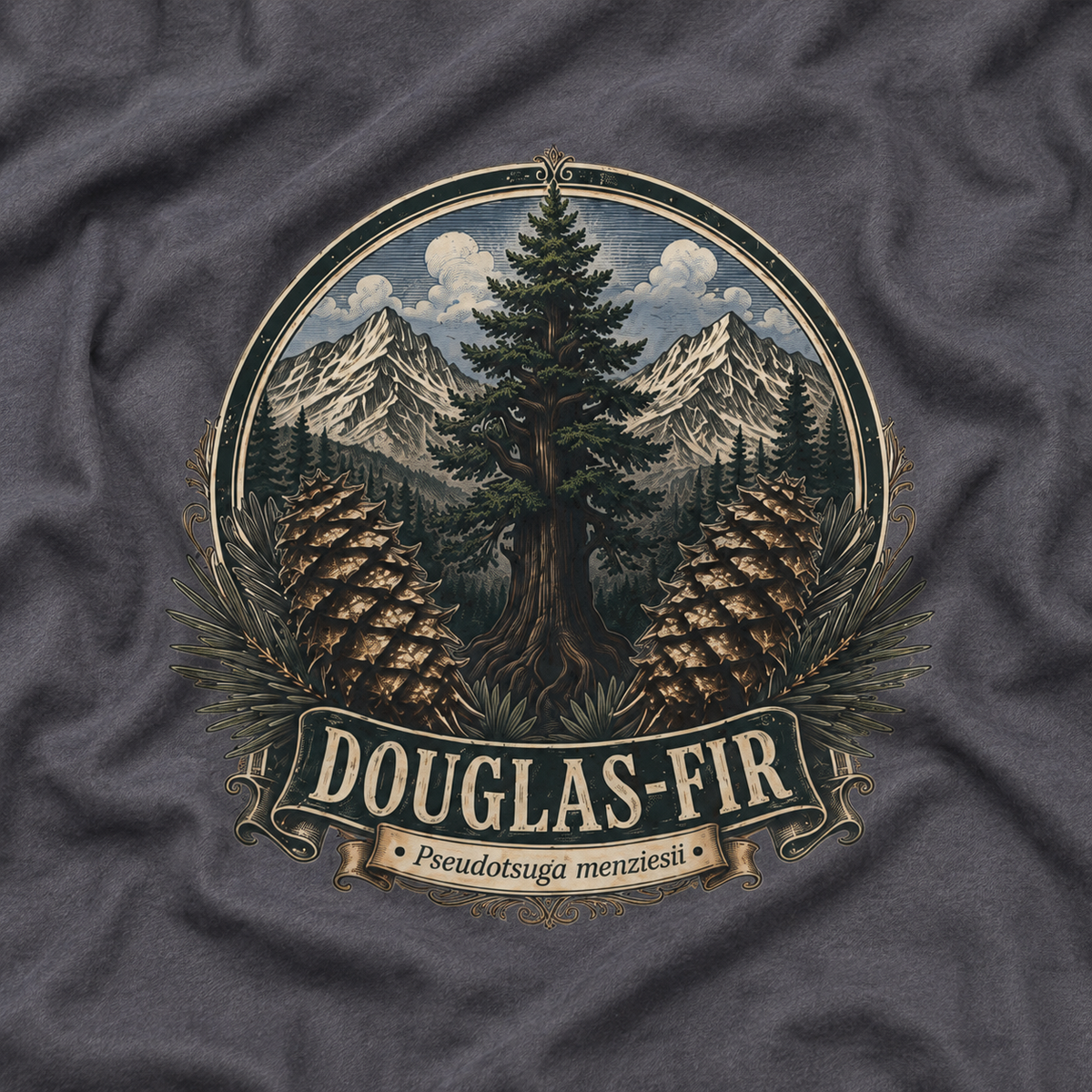 Douglas-Fir, Pseudotsuga menziesii T‑Shirt