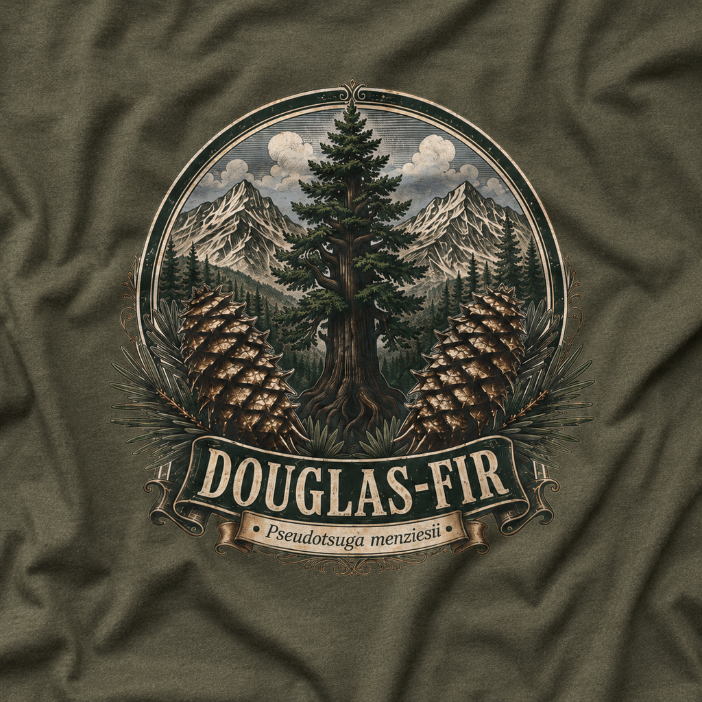 Douglas-Fir, Pseudotsuga menziesii T‑Shirt