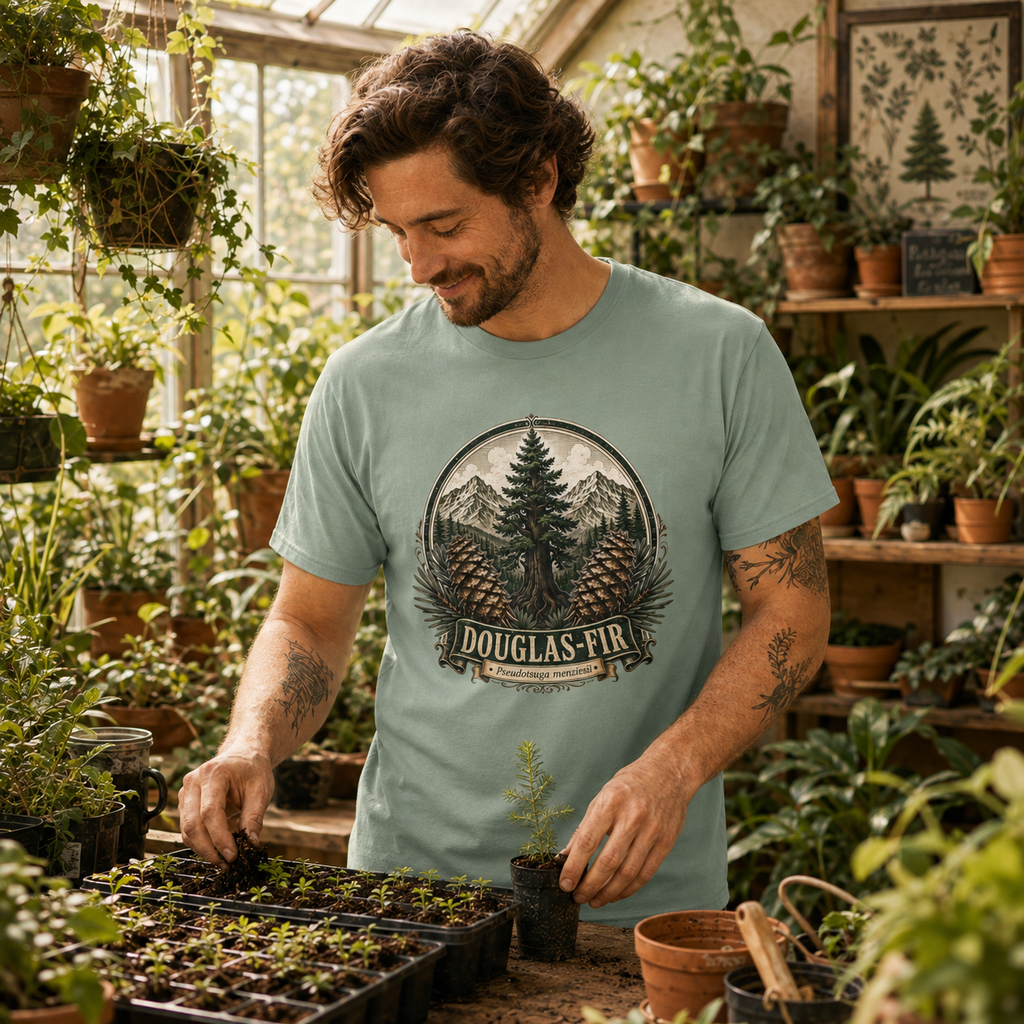 Douglas-Fir, Pseudotsuga menziesii T‑Shirt