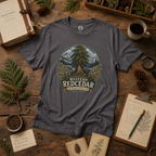 Western Redcedar, Thuja plicata Pacific Northwest Heritage T‑Shirt
