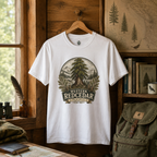 Western Redcedar, Thuja plicata Pacific Northwest Heritage T‑Shirt
