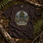 Western Redcedar, Thuja plicata Pacific Northwest Heritage T‑Shirt