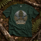 Western Redcedar, Thuja plicata Pacific Northwest Heritage T‑Shirt