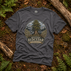 Western Redcedar, Thuja plicata Pacific Northwest Heritage T‑Shirt