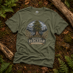 Western Redcedar, Thuja plicata Pacific Northwest Heritage T‑Shirt