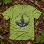 Pacific Northwest Tree T‑Shirt — “Rooted Here” Tee