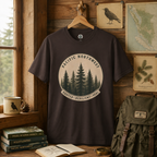 Pacific Northwest Tree T‑Shirt - "Rooted - Resilient - Real"
