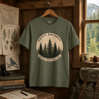 Pacific Northwest Tree T‑Shirt - "Rooted - Resilient - Real"