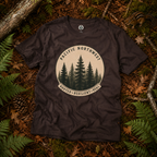 Pacific Northwest Tree T‑Shirt - "Rooted - Resilient - Real"