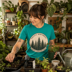 Pacific Northwest Tree T‑Shirt - "Rooted - Resilient - Real"