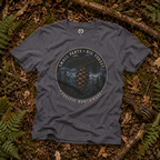 Pacific Northwest Tree T‑Shirt — “Small Parts - Big Forest” Tee