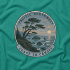 Pacific Northwest Tree T‑Shirt — “Coast to Canopy” Tee