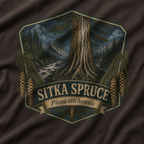 Sitka Spruce, Picea sitchensis T‑Shirt