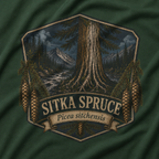 Sitka Spruce, Picea sitchensis T‑Shirt