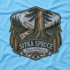 Sitka Spruce, Picea sitchensis T‑Shirt