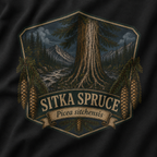 Sitka Spruce, Picea sitchensis T‑Shirt