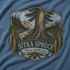 Sitka Spruce, Picea sitchensis T‑Shirt