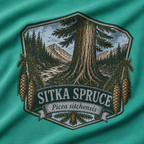 Sitka Spruce, Picea sitchensis T‑Shirt