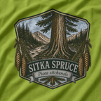 Sitka Spruce, Picea sitchensis T‑Shirt