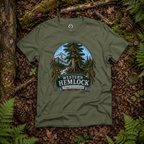 Western Hemlock, Tsuga heterophylla T‑Shirt