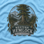 Western Hemlock, Tsuga heterophylla T‑Shirt