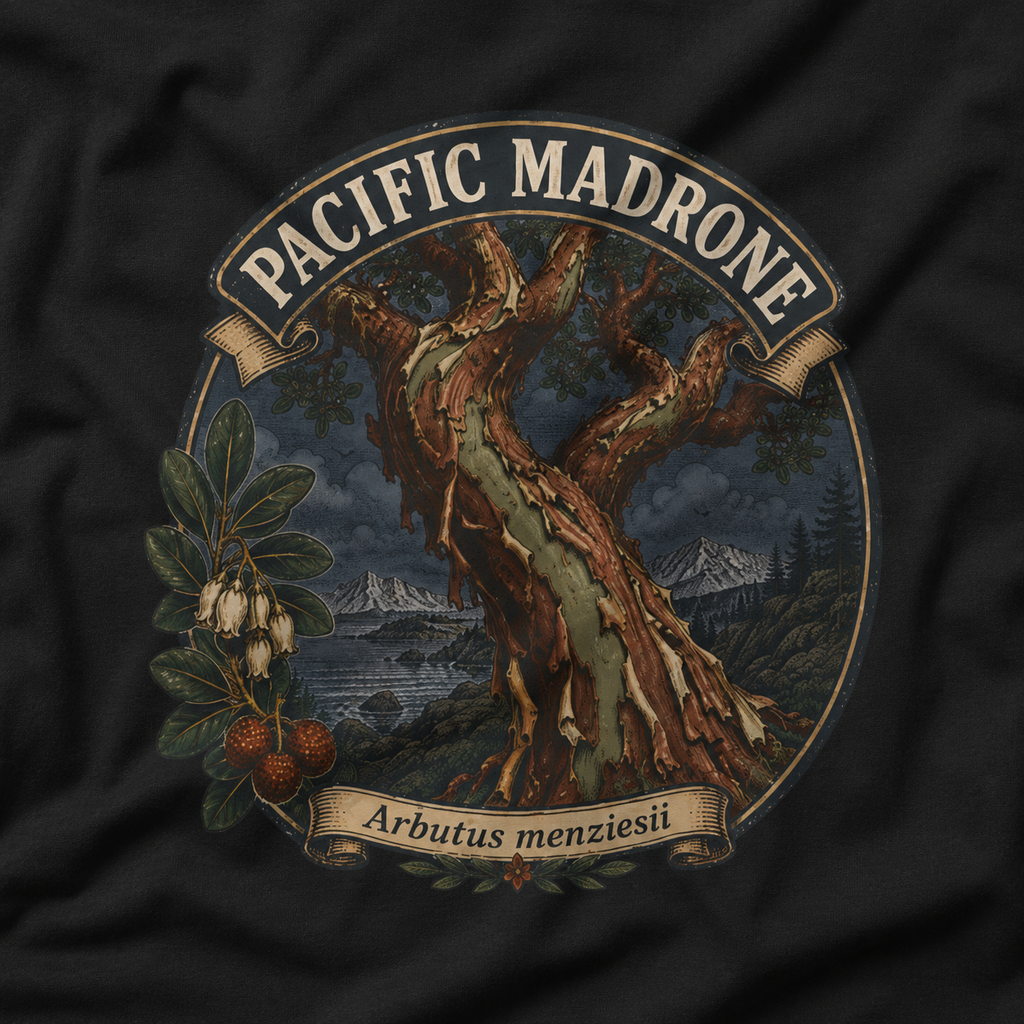 Pacific Madrone, Arbutus menziesii T‑Shirt