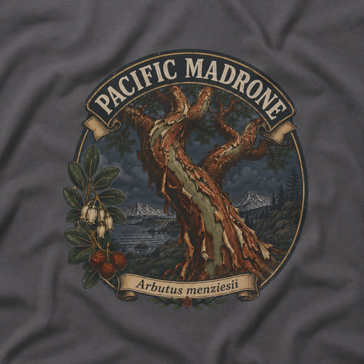 Pacific Madrone, Arbutus menziesii T‑Shirt