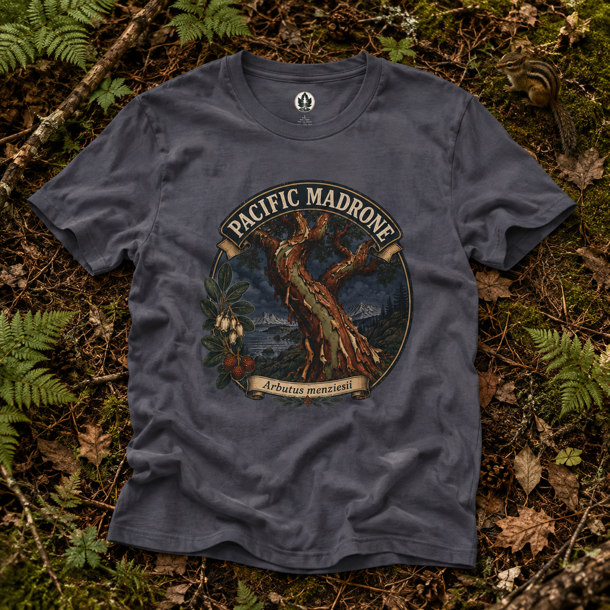 Pacific Madrone, Arbutus menziesii T‑Shirt