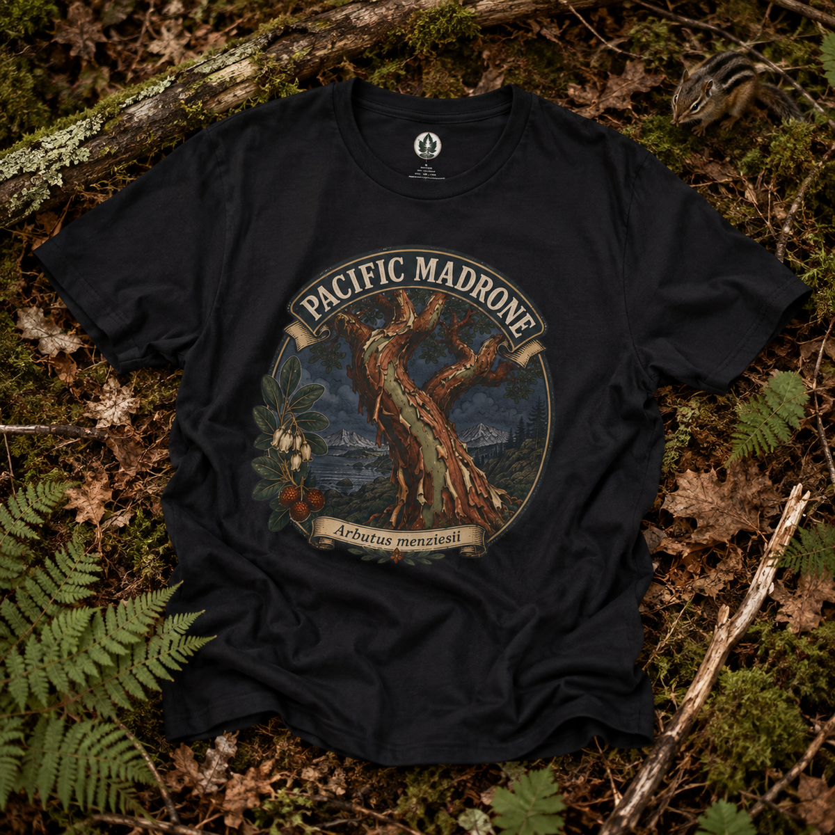 Pacific Madrone, Arbutus menziesii T‑Shirt