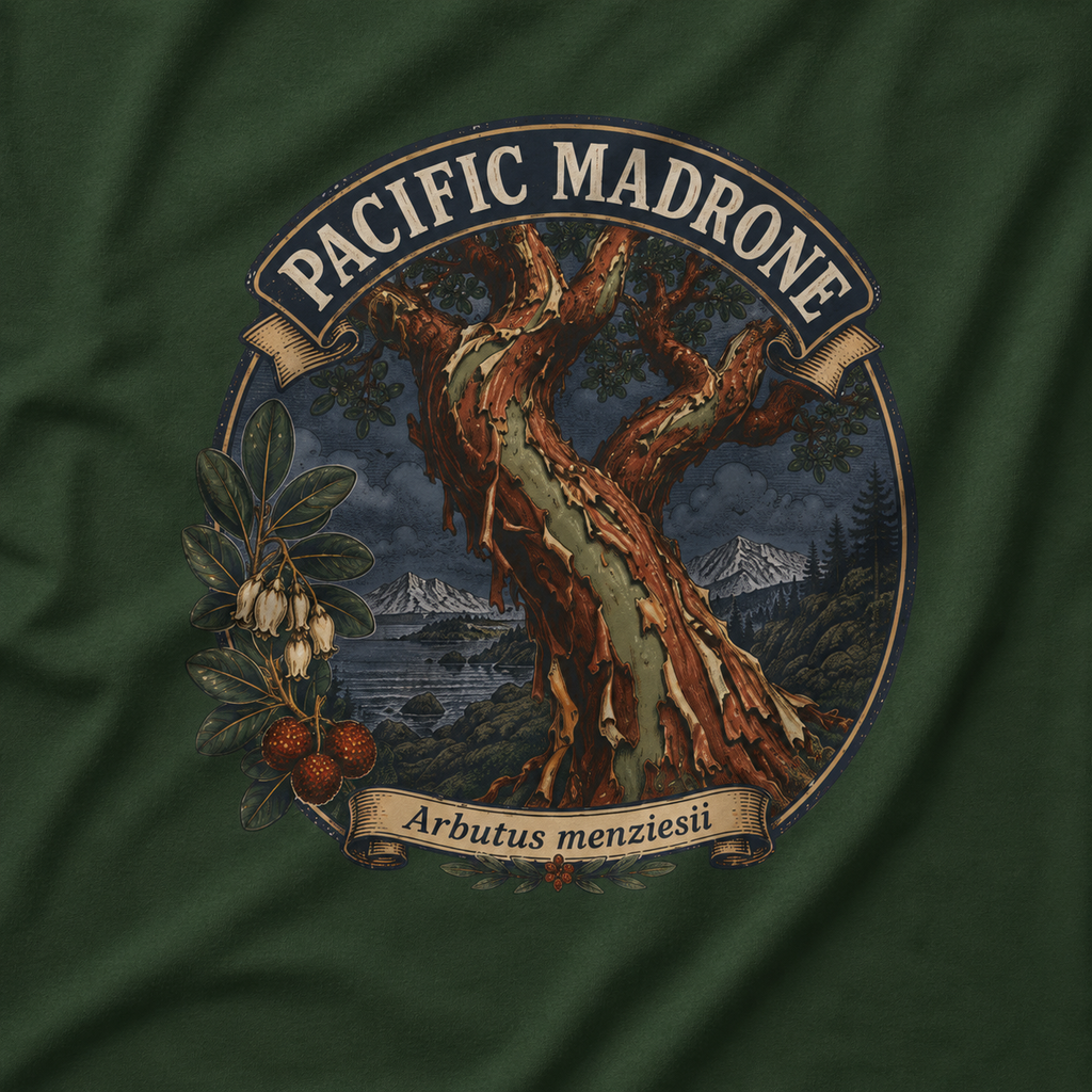 Pacific Madrone, Arbutus menziesii T‑Shirt