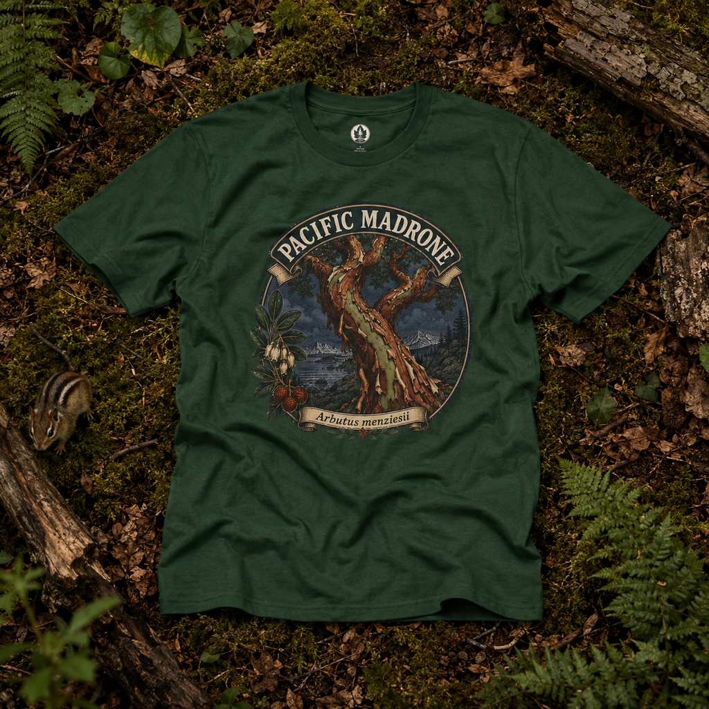 Pacific Madrone, Arbutus menziesii T‑Shirt