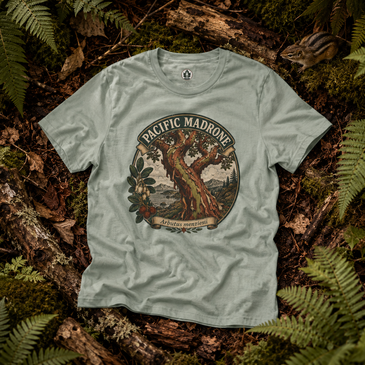 Pacific Madrone, Arbutus menziesii T‑Shirt