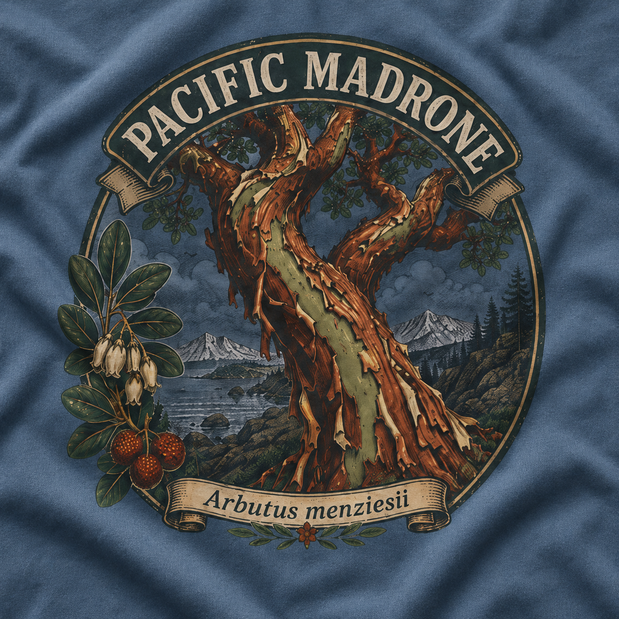 Pacific Madrone, Arbutus menziesii T‑Shirt
