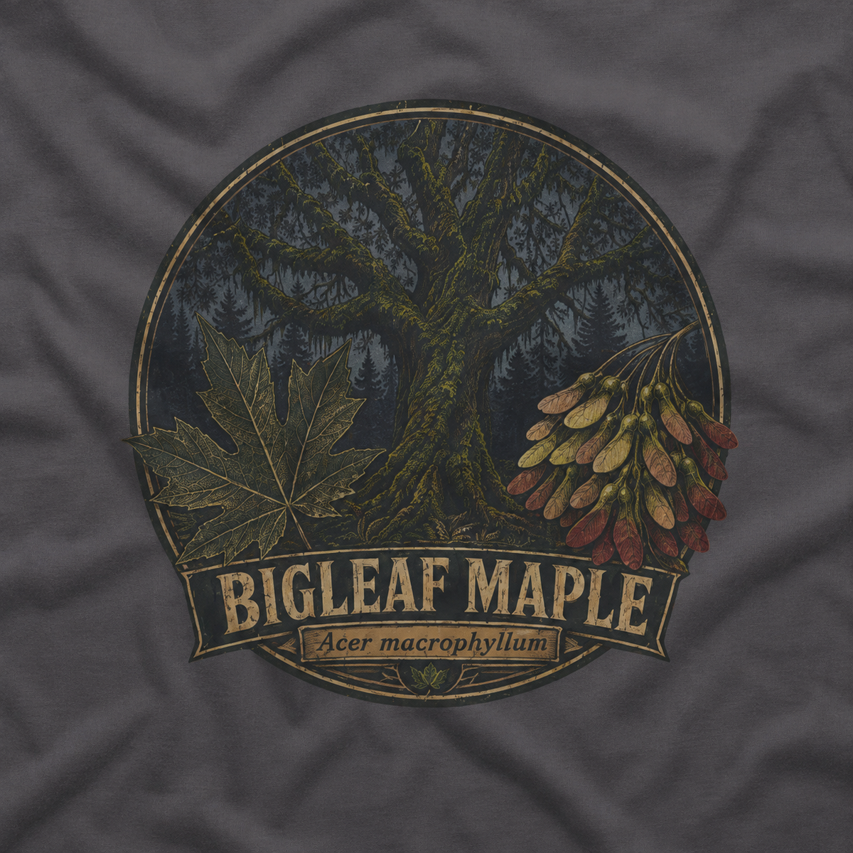 Bigleaf Maple, Acer macrophyllum T‑Shirt