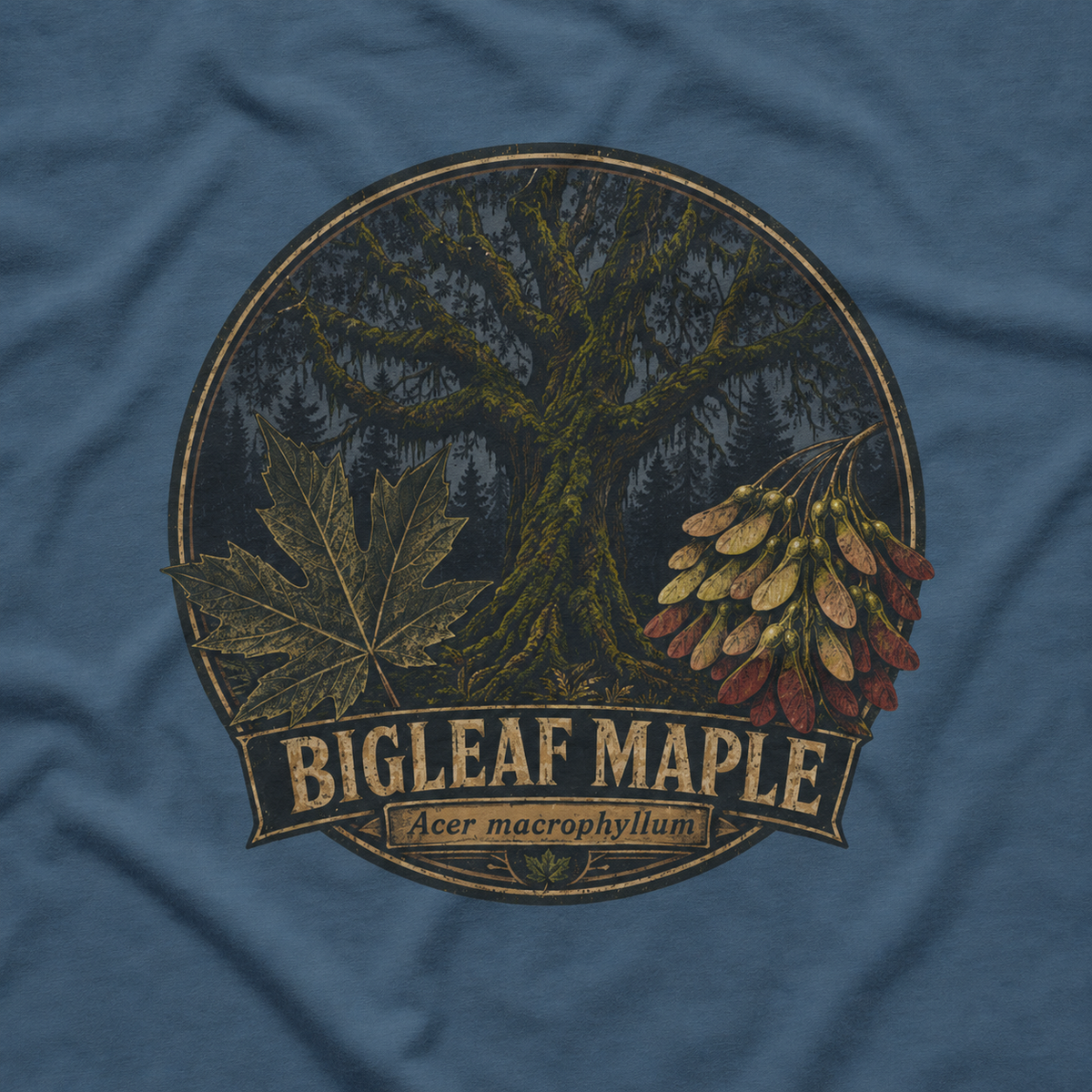 Bigleaf Maple, Acer macrophyllum T‑Shirt