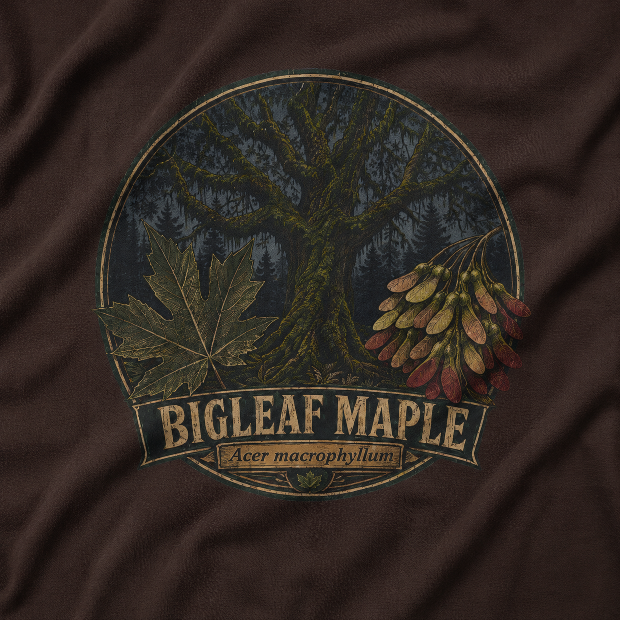 Bigleaf Maple, Acer macrophyllum T‑Shirt