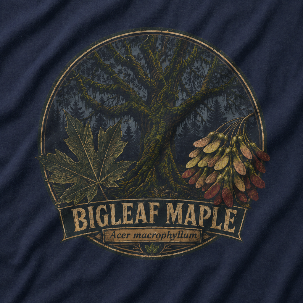 Bigleaf Maple, Acer macrophyllum T‑Shirt