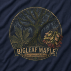 Bigleaf Maple, Acer macrophyllum T‑Shirt
