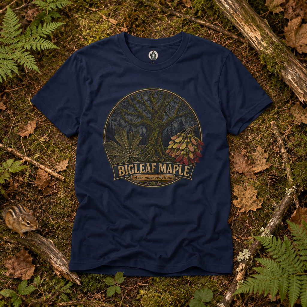 Bigleaf Maple, Acer macrophyllum T‑Shirt