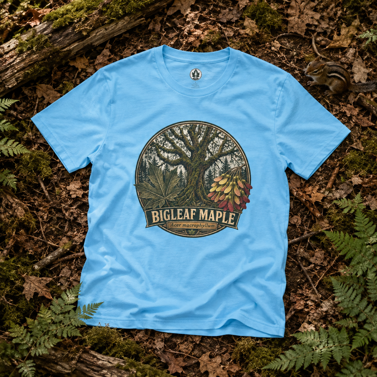 Bigleaf Maple, Acer macrophyllum T‑Shirt