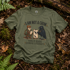I am Not a Crow, This is Basic Covid Literacy Otto and Echo T‑Shirt