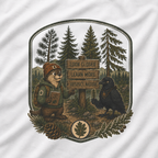 Look Closer, Learn More, Respect Nature T‑Shirt