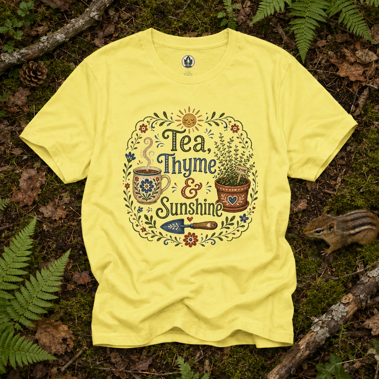 Tea, Thyme, and Sunshine T‑Shirt