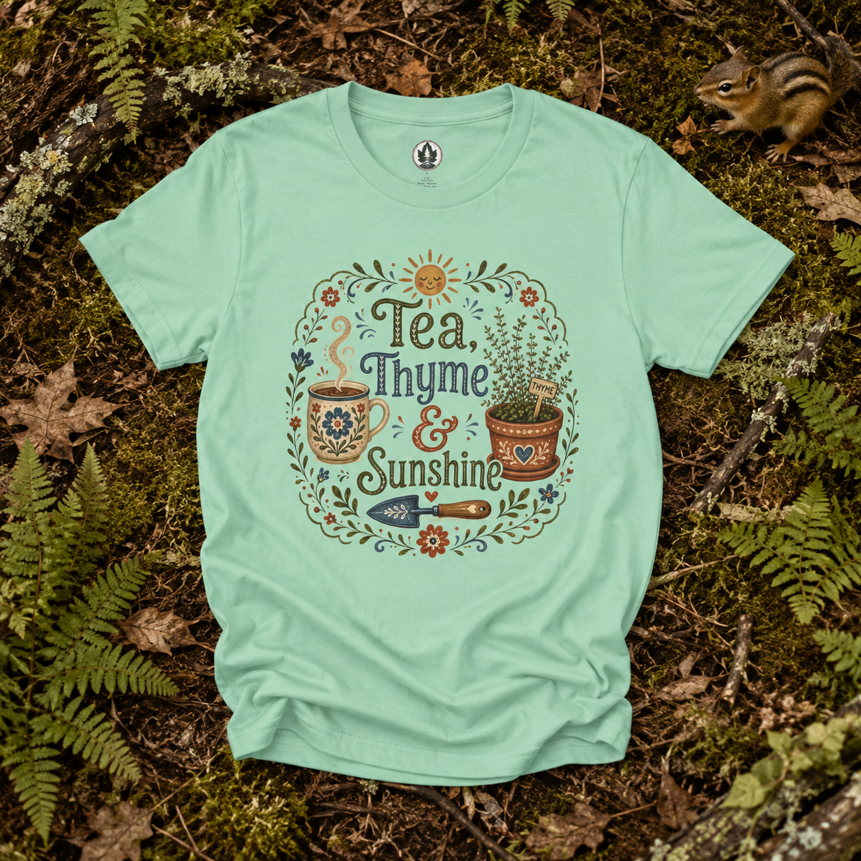 Tea, Thyme, and Sunshine T‑Shirt