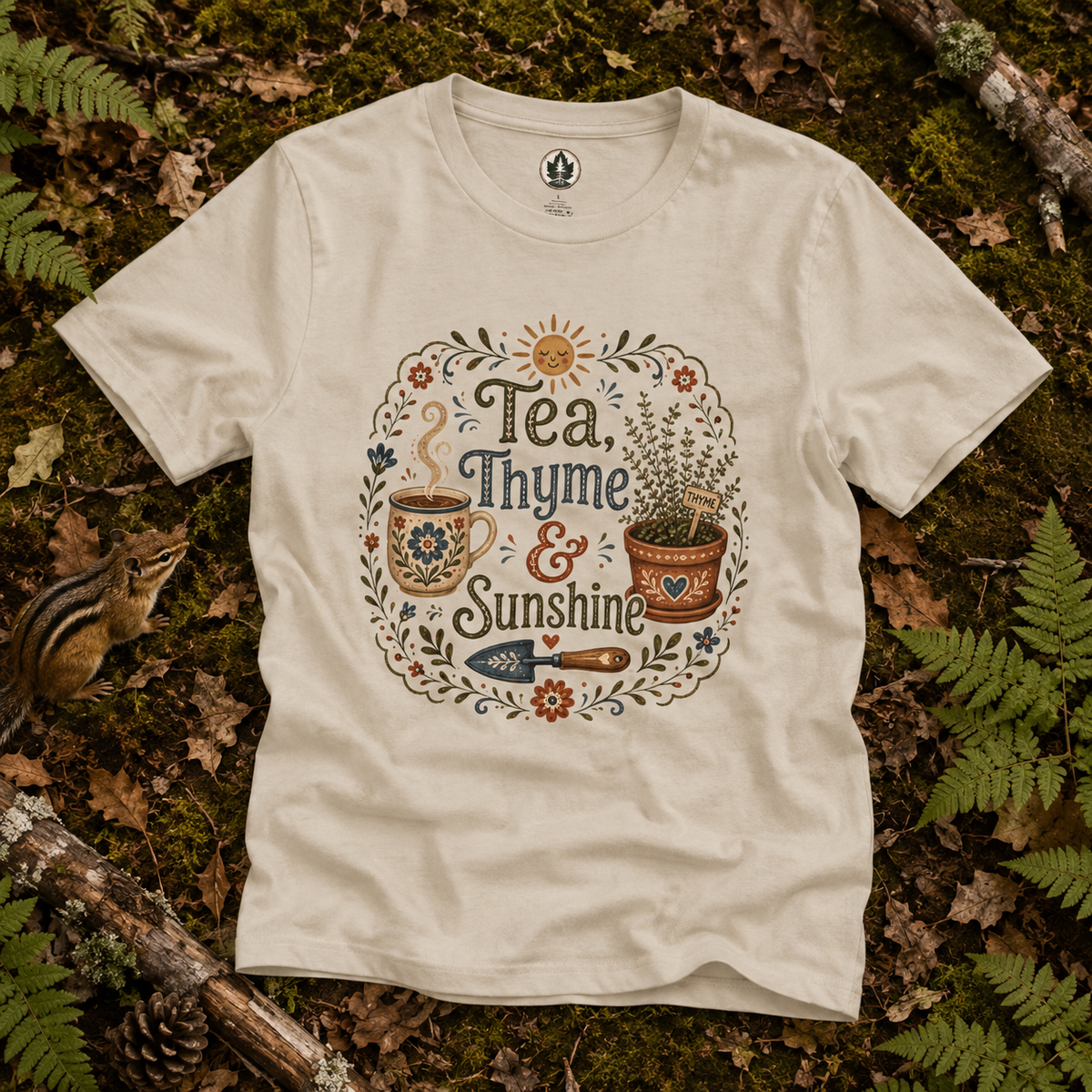 Tea, Thyme, and Sunshine T‑Shirt