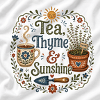 Tea, Thyme, and Sunshine T‑Shirt