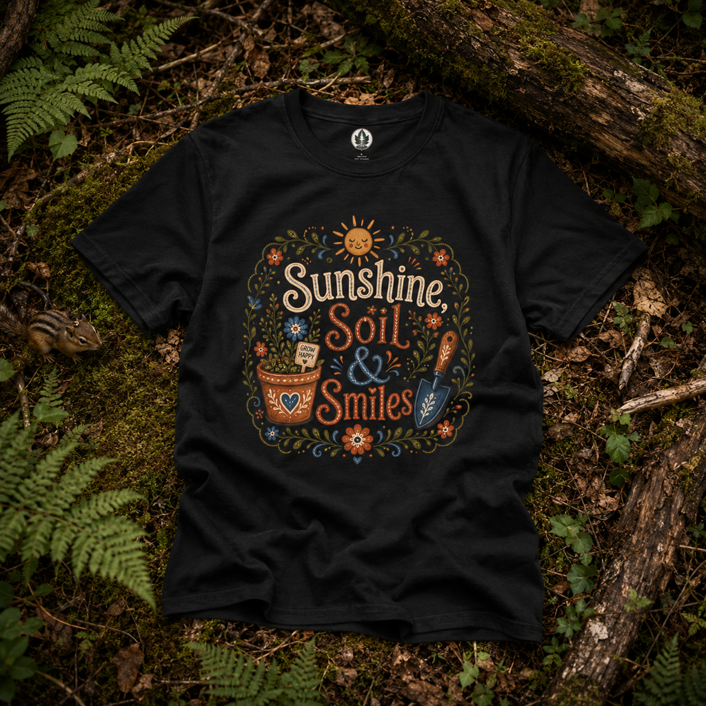 Sunshine, Soil, and Smiles T‑Shirt