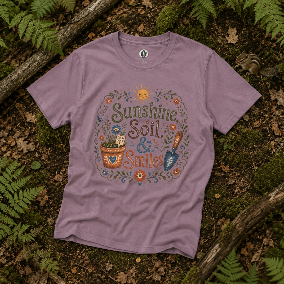 Sunshine, Soil, and Smiles T‑Shirt