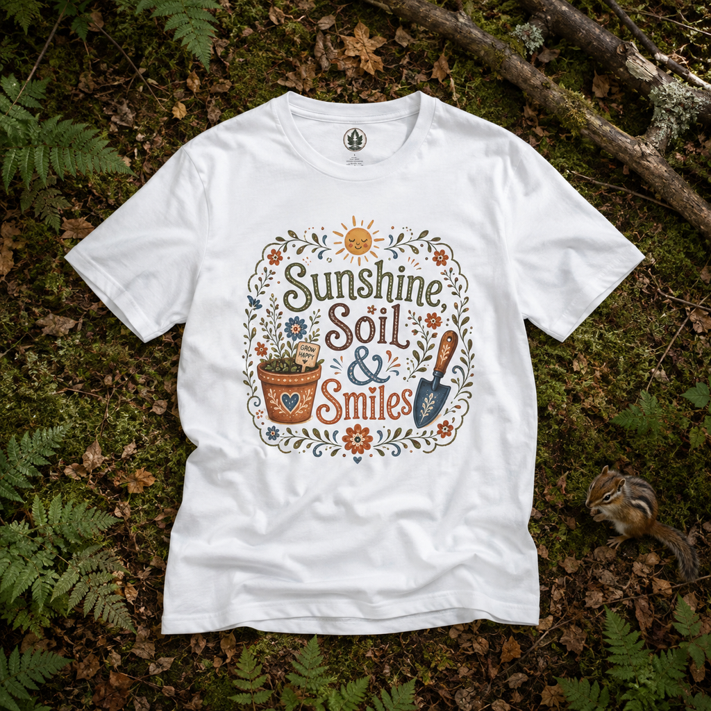 Sunshine, Soil, and Smiles T‑Shirt